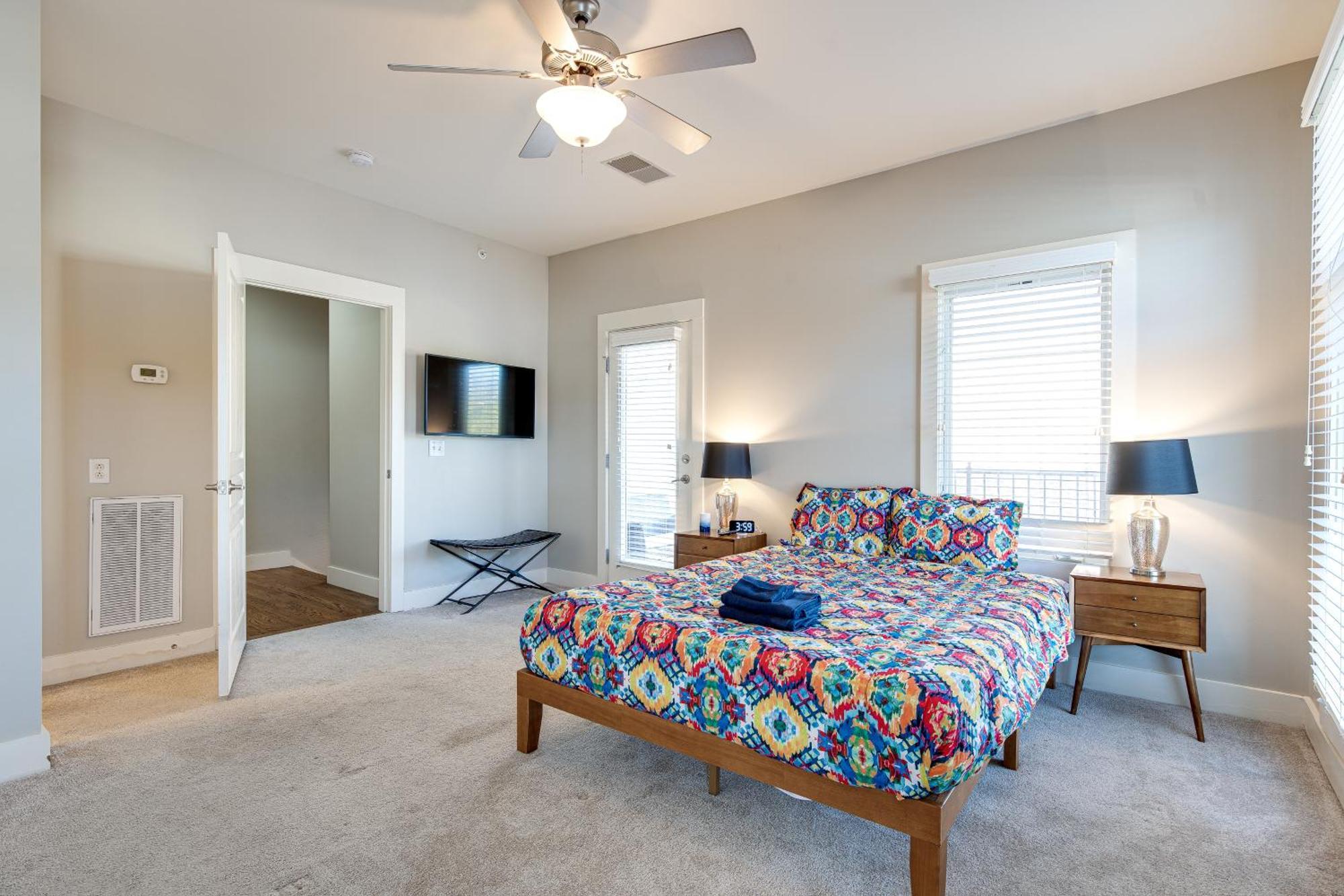 Nashville Condo - Near Music Row- Private Balcony 外观 照片