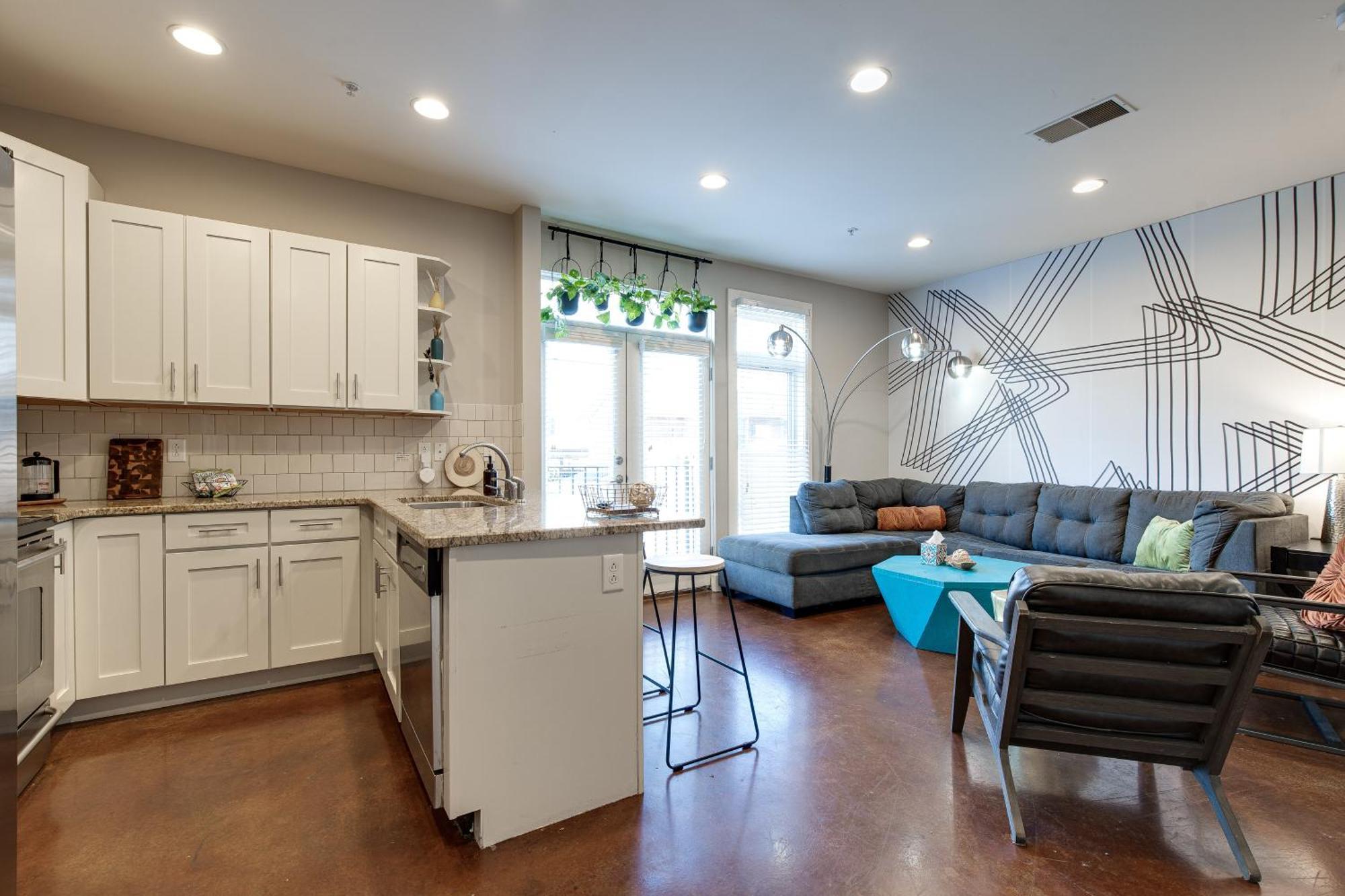Nashville Condo - Near Music Row- Private Balcony 外观 照片